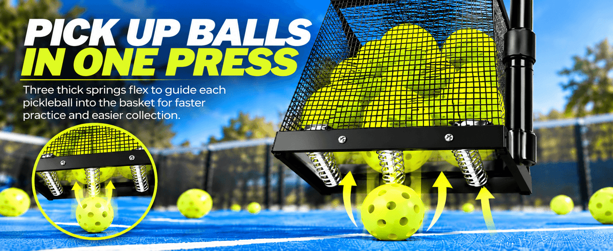 Telescopic Pickleball & Tennis Picker Upper